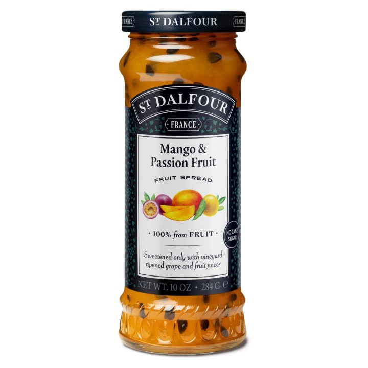 Jam Mango-Passion Fruit284g DALFOUR, natural, FR, pcs
